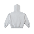 Load image into Gallery viewer, Signature Contrast-Stitched Boxy Fleece Zip Hoodie
