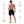 Load image into Gallery viewer, Men&#39;s black swim trunks
