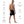 Load image into Gallery viewer, Men&#39;s black swim trunks
