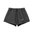 Load image into Gallery viewer, “Flow” Snow Washed Raw Edge Drawstring Shorts
