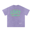 Load image into Gallery viewer, Men signature "braveheart” Snow Washed Oversized Cotton T-Shirt
