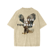 Load image into Gallery viewer, Signature “braveheart” Snow Washed Kids' T-Shirt
