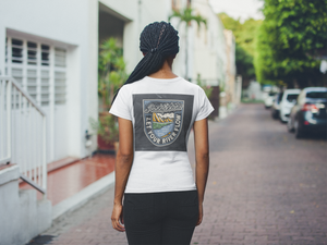 women "let your river flow" tee