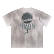 Load image into Gallery viewer, Men “No planet B” Sun Fade Hand-Painted T-Shirt
