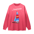 Load image into Gallery viewer, Signature “the Boat” Washed Long Sleeve T-Shirt
