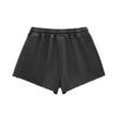Load image into Gallery viewer, “Flow” Snow Washed Raw Edge Drawstring Shorts
