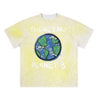 Load image into Gallery viewer, Men “No planet B” Sun Fade Hand-Painted T-Shirt
