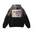 Load image into Gallery viewer, “Flying Turtle” Sunfade Oversized Hoodie
