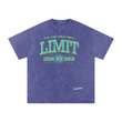 Load image into Gallery viewer, Men signature "braveheart” Snow Washed Oversized Cotton T-Shirt
