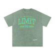 Load image into Gallery viewer, Men signature "braveheart” Snow Washed Oversized Cotton T-Shirt
