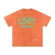 Load image into Gallery viewer, Men signature "braveheart” Snow Washed Oversized Cotton T-Shirt
