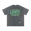 Load image into Gallery viewer, Men signature "braveheart” Snow Washed Oversized Cotton T-Shirt
