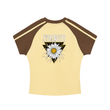 Load image into Gallery viewer, Signature “strength daisy” Stripes Sleeve T-Shirt
