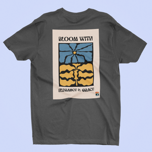 signature Bloom with elegance T shirt
