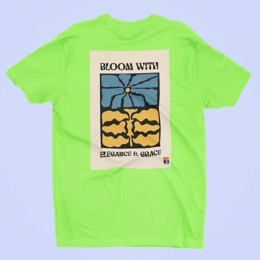 “Bloom with elegance” T-shirt