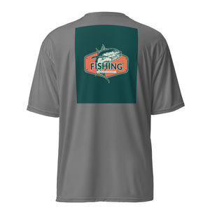 Men Fish performance crew shirt