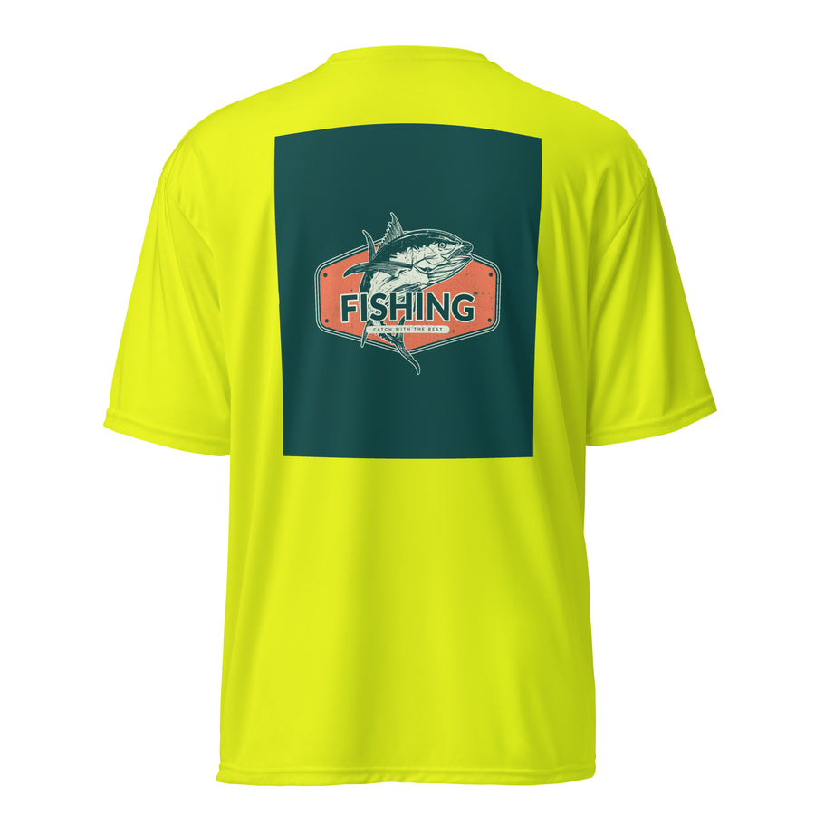 women fish performance crew shirt