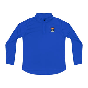 Rock&shore Men logo Quarter-Zip pullover