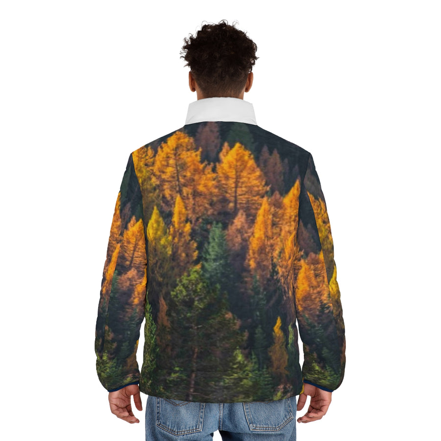 Logo forest  Puffer Jacket