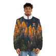 Load image into Gallery viewer, Logo forest  Puffer Jacket
