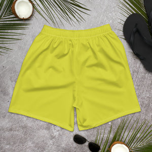 Men logo Shorts/lime