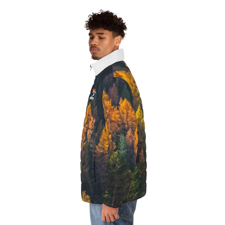 Logo forest  Puffer Jacket