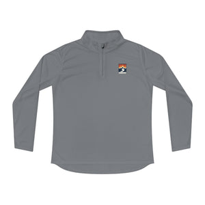 Rock&shore Men logo Quarter-Zip pullover