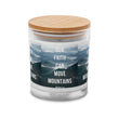 Load image into Gallery viewer, Faith can move mountains candle
