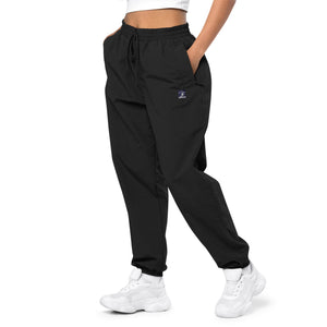 women logo trousers