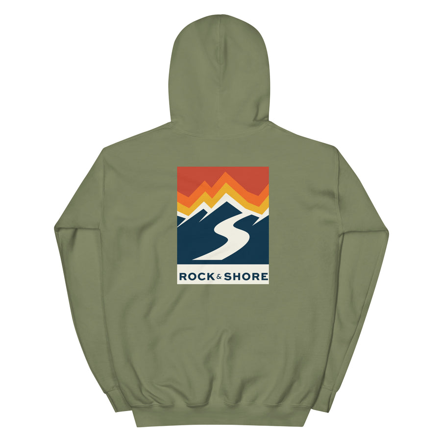 Signature logo(back) hoodie