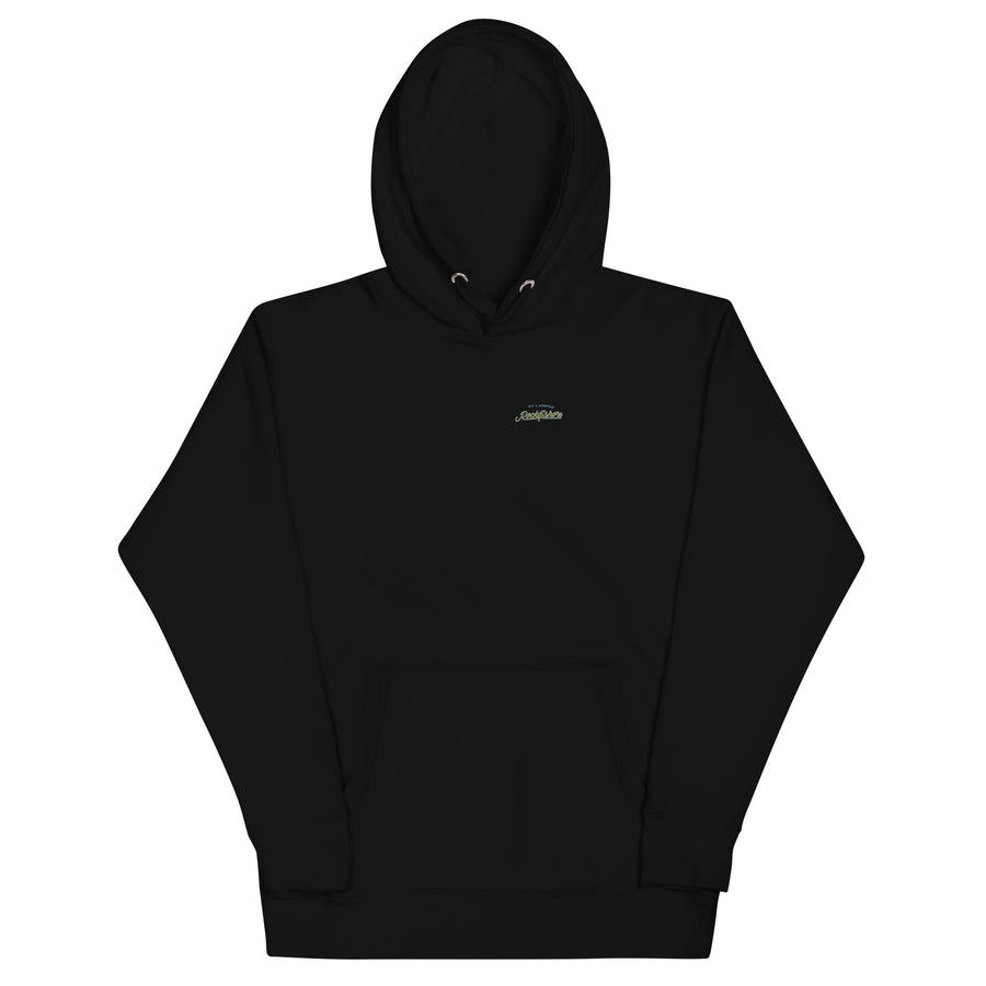 Signature “lifestyle” logo on (back) hoodie