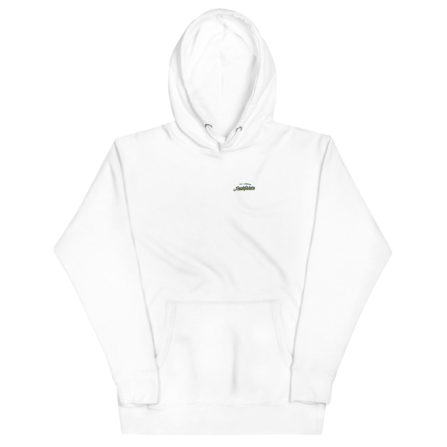 Signature “lifestyle” logo on (back) hoodie